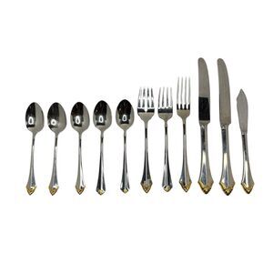 Golden Kenwood Oneida Community Set of 11